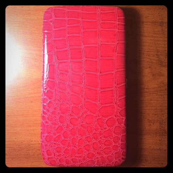Pink wallet