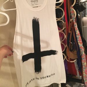 Believe In Yourself muscle tee