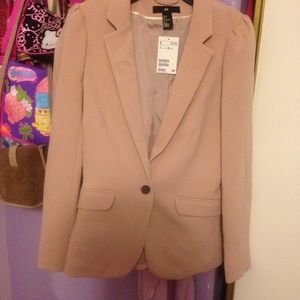 Baby pink blazer!