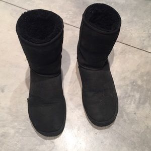 Authentic black uggs