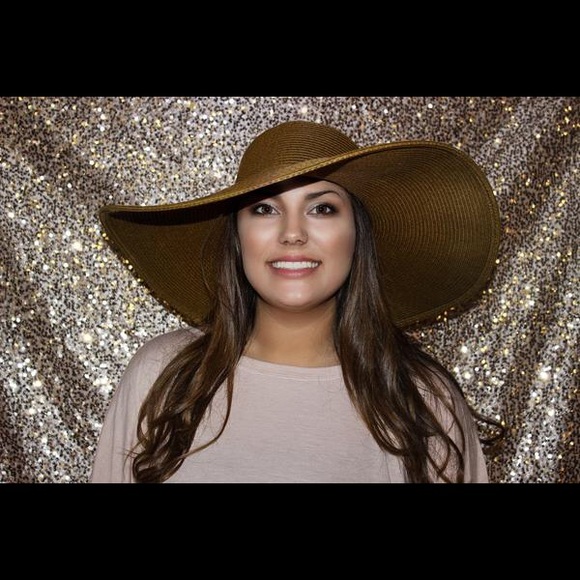 Brown Floppy Hat