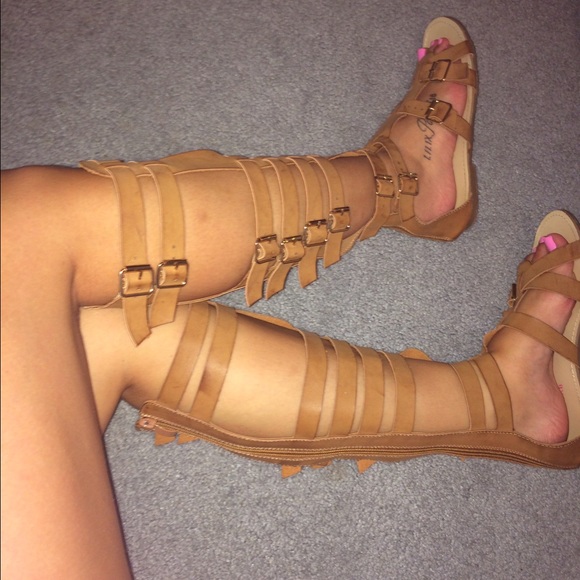 ❌❌SOLD❌❌JUST FAB GLADIATOR SANDALS