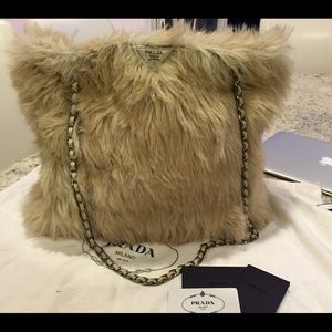 Limited Edition Eco Pelliccia Fur Prada Bag