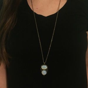opal/ abalone necklace