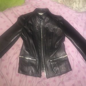MICHAEL KORS LEATHER JACKET