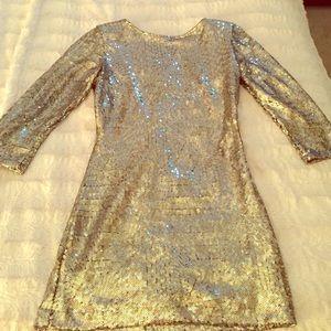Sequin Mini Dress