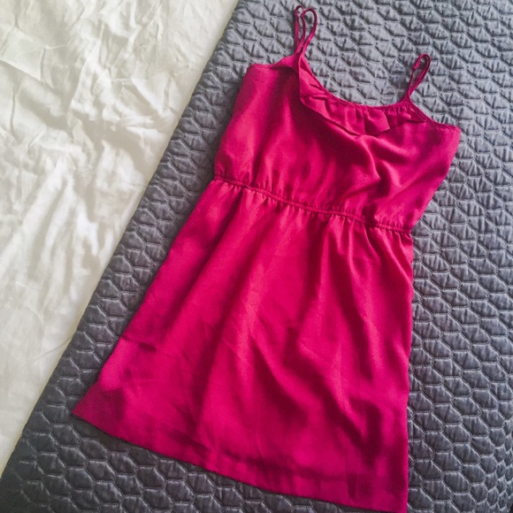 Lovely magenta summer dress