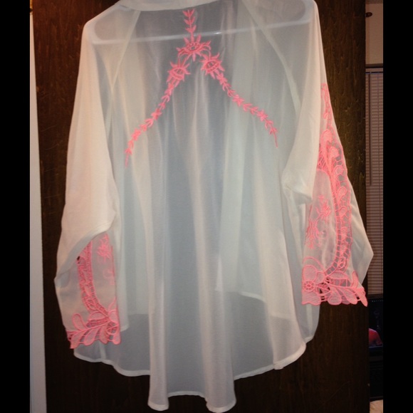 Gorgeous Sheer Cardigan - Picture 2 of 3