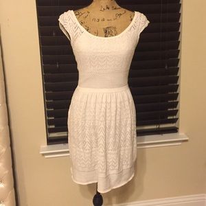 A pretty white dress