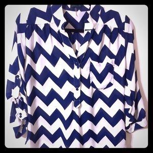 Chevron 3/4 shirt