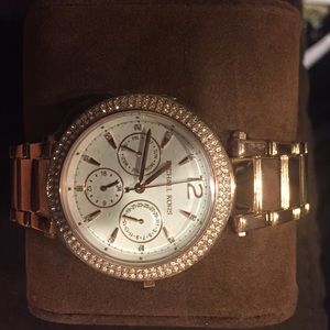 Rose Gold Michael Kors watch