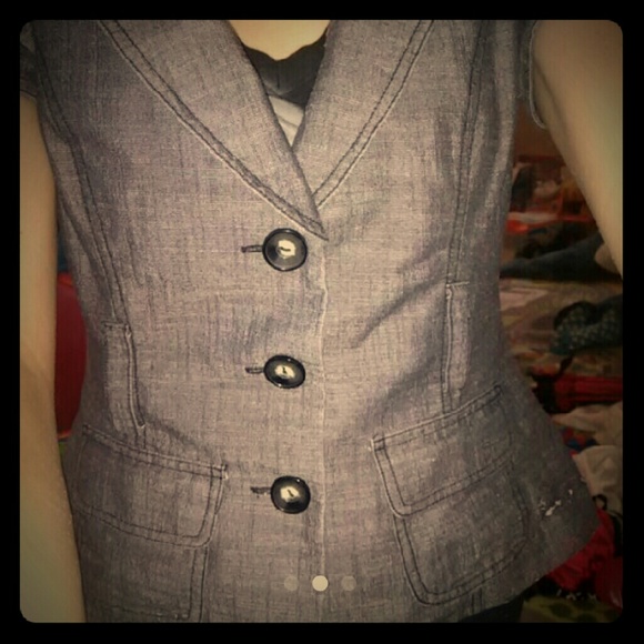 Distressed blazer - Picture 1 of 3