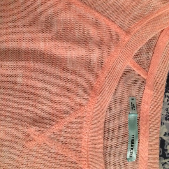 Pink long sleeve sweater