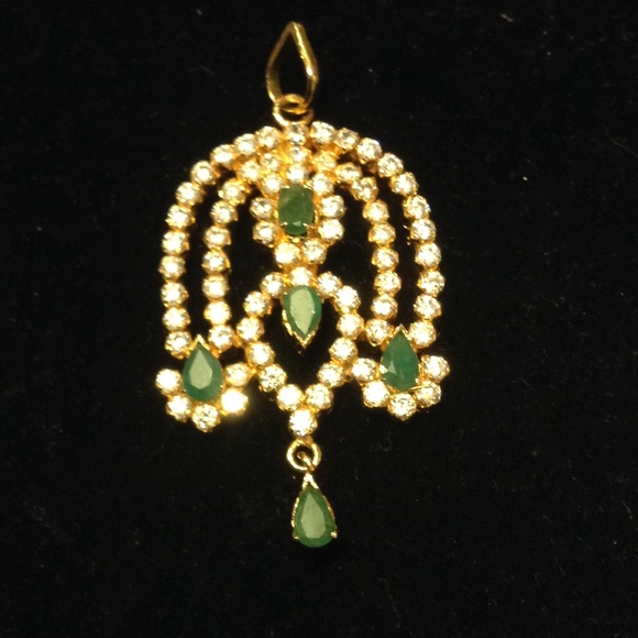 Gold Tone Pendant