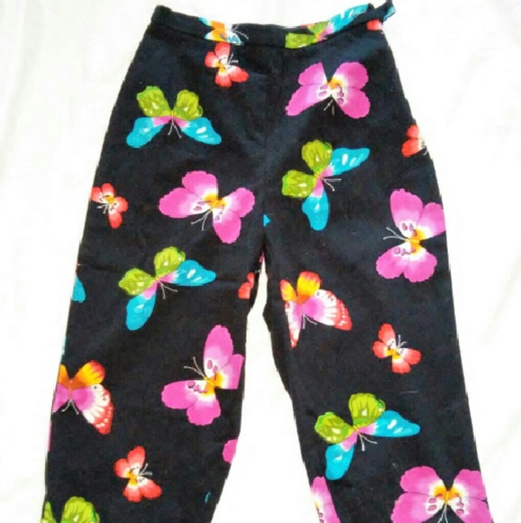 Briggs Butterfly Crop pants 4P Petite