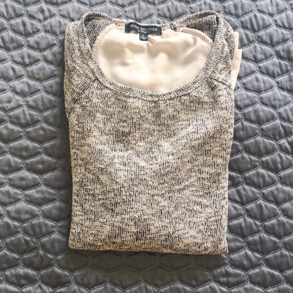 Sip back pink heather sweater