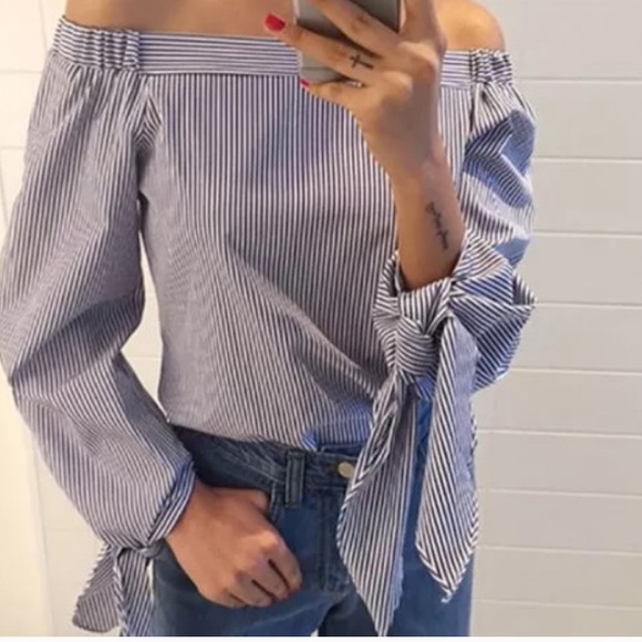 💫LILY OFF SHOULDER TOP🔆 - Picture 2 of 3