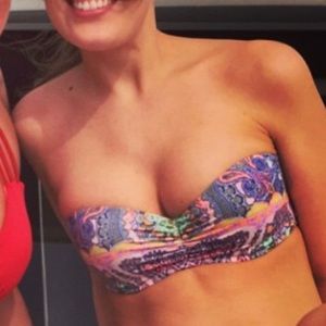 Paisley Flirt Bandeau Bikini