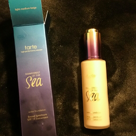 Tarte Rainforest of the sea water foundation.