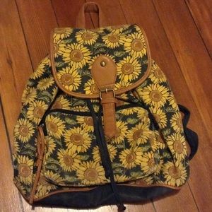 90s sunflower backpack