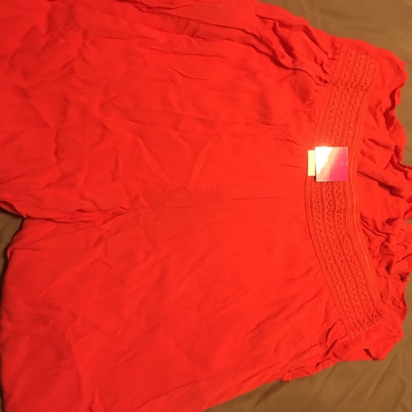 Coral wide leg pants