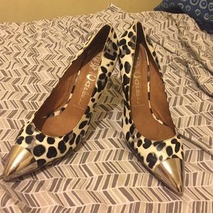 Jeffery Campbell Cheetah high heels