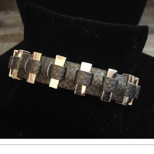 Gold & Brown PD Bracelet