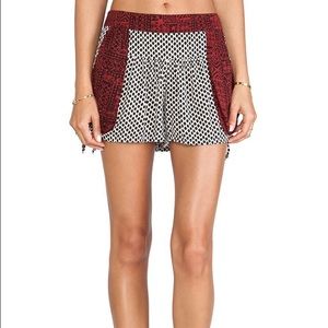 Free people printed shorts