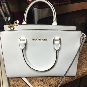 White Michael Kors small purse