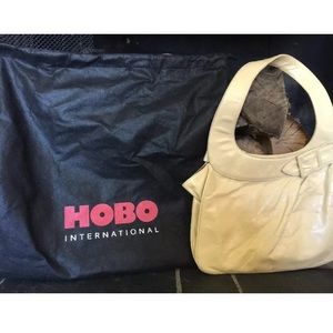 Soft Yellow Leather Hobo International Buckle Bag