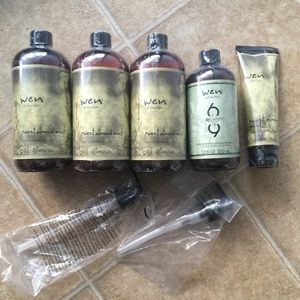 Wen Sweet Almond Mint hair treatment set