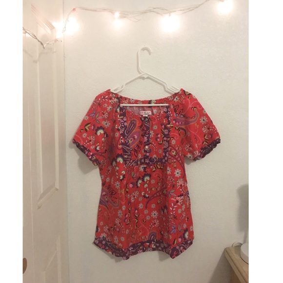 Koi scrub top