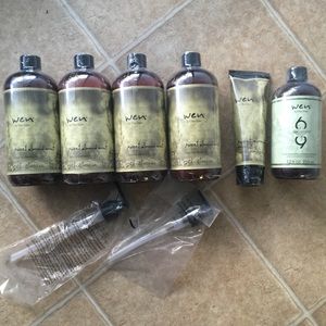 Wen Sweet Almond Mint hair treatment set