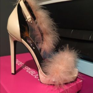 Custom fur heels