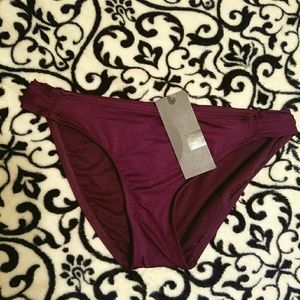Classic purple bikini bottoms