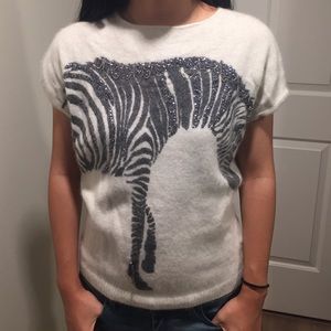 Rabbits Hair Short Sleeve shirt