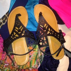 Size 8 Charolette Russe sandals. Worn once