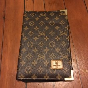 Faux Louis Vuitton planner