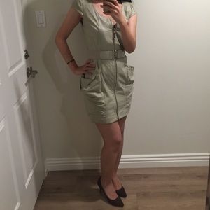 Cabretta Skin Zip Dress