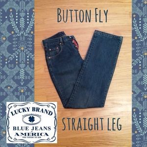 BOGO Lucky Brand Button Fly Straight Leg