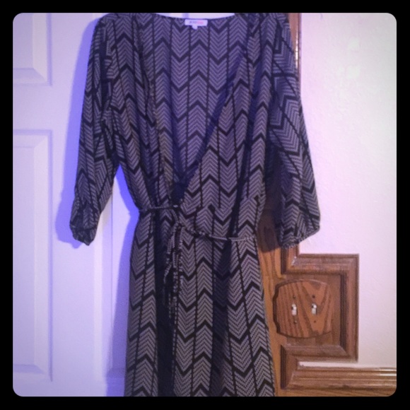 Wrap around dress