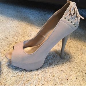 SOLD***Myra Suede Pumps