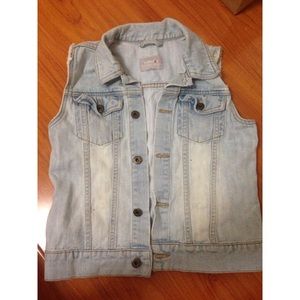 NEW Denim jacket vest