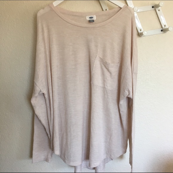 Long sleeve tan top