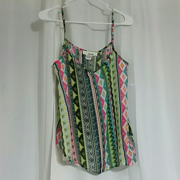 Sans Souci Tribal Multi-colored Top
