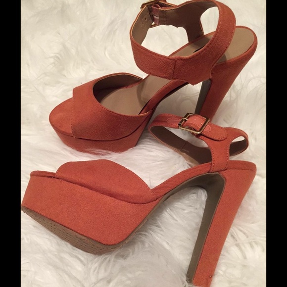 Orange Candies Heels