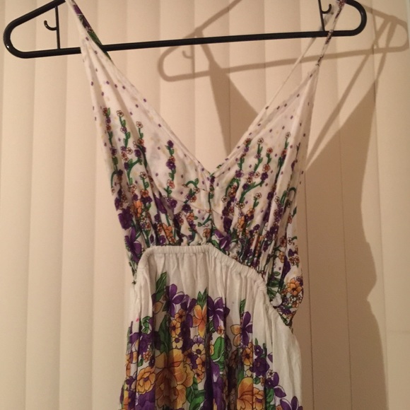 Floral maxi dress