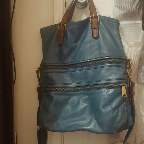 Fossil Purse in Dark Blue