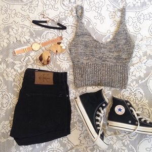 Urban Outfitters Knit Crop Tank☀️☀️