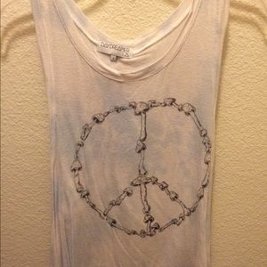 mushroom daydreamer tank top